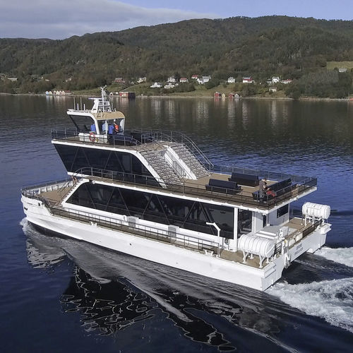 客船专业船 - ALUSAFE CAT 24 Hybrid - Maritime Partner AS - 双体船 / 油电混合动力 / 铝制