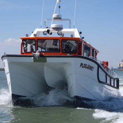 物流运输船专业船 - Plogjarnet - Catapult Catamarans Marine Projects Ltd - 双体船 / 舷内