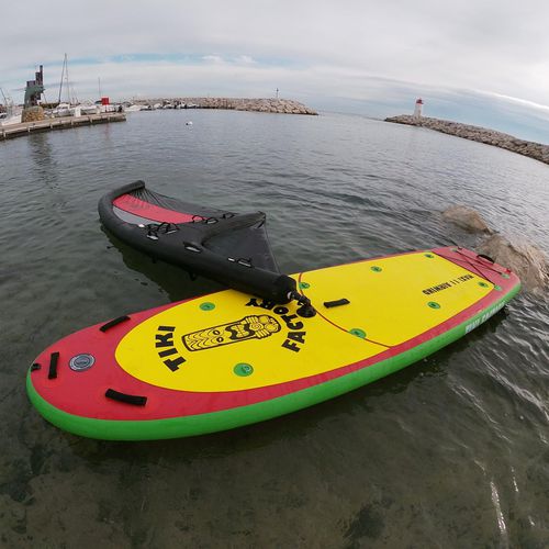 充气桨板 - AIRWIND MAXI 11 - TIKI FACTORY - 风帆冲浪 / 静水 / 新手用