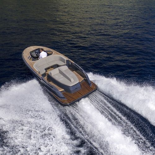 水力喷射游艇橡皮艇 - Evo T2 - Evo Yachts - 单引擎 / 开放式 / 中央控制台