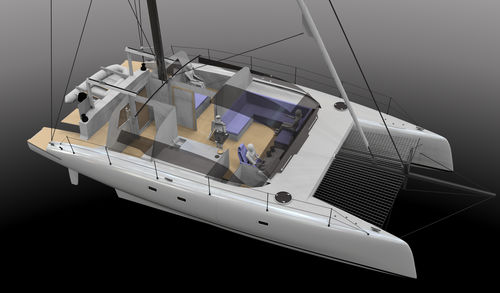 双体帆船 - D1495Acessible - Multimarine Manufacturing LTD - 巡游