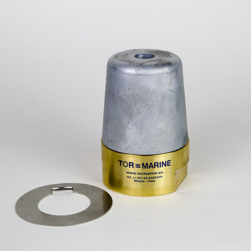船用牺牲阳极 - TOR MARINE SRL - 锌制 / 黄铜 / 不锈钢