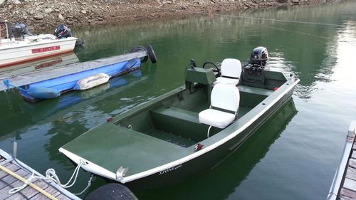 舷外运动钓鱼船 - STONE - SHARKSILVER ALUMINIUM BOATS - 钓鱼运动 / 铝制 / 最多容纳 4 人
