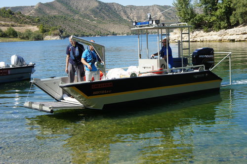 救生船专业船 - 6.0 LC - SHARKSILVER ALUMINIUM BOATS - 登陆艇 / 舷内喷水式推进器 / 舷外
