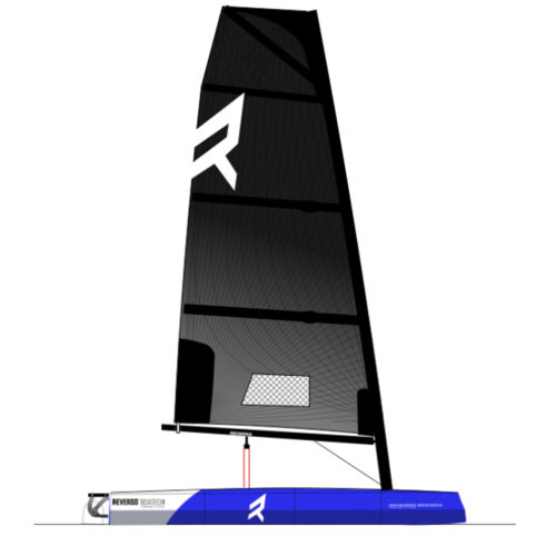 可拆卸帆艇 - REVERSO AIR&reg; COBALT BLUE - Reverso Project - 单人 / 双人 / 传统型