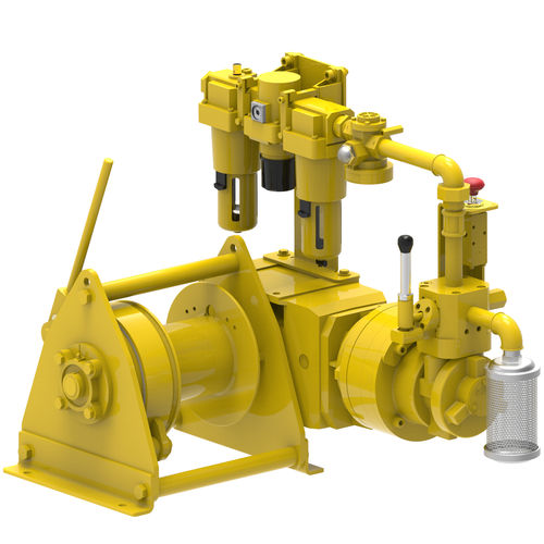 船舶绞车 - A20 L / A20 H / A20 M / A20 SP220 - Emce Winches - 牵引 / 电动机 / 单鼓