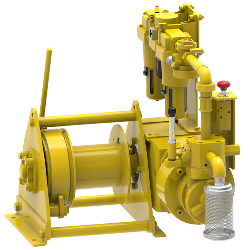 船舶绞车 - A30 H / A30 L / A30 M - Emce Winches - 牵引 / 电动机 / 单鼓