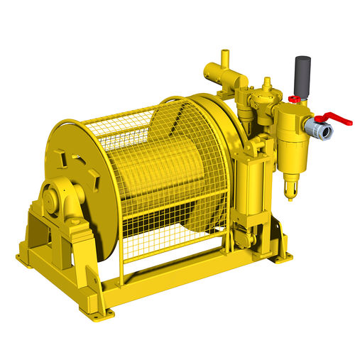 船舶绞车 - MR 000H - Emce Winches - 牵引 / 液压驱动 / 单鼓