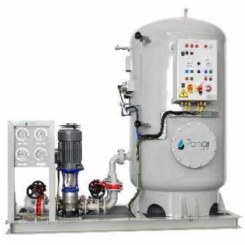 水罐 - PHE series - Pomar Water, SL - 船舶 / 储压器 / 带框架