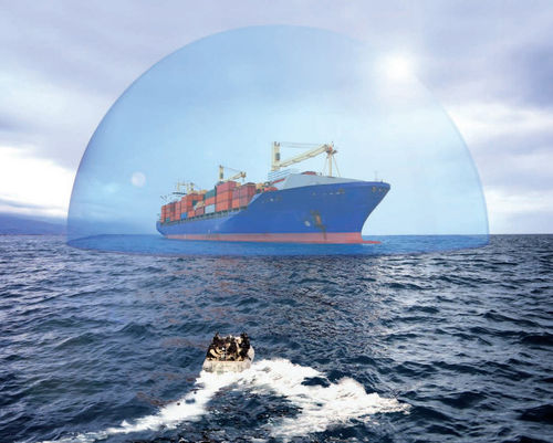 商用船舶防海盗系统 - BlueDome - Safran Electronics