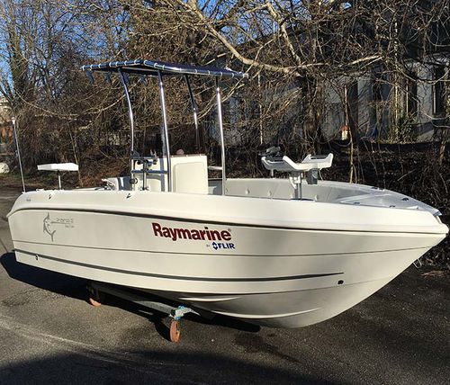 舷外敞开艇 - Andarco 22 Sea Fish - Ferrario Nautica - 钓鱼运动 / 最多容纳 8 人 / 传统型
