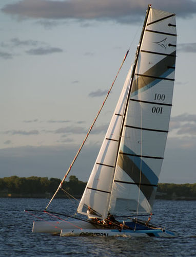 休闲运动双体船 - Mystere ESPADON 20 - Voile Sansoucy - 双人