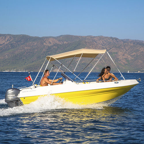 舷外敞开艇 - SKI 16 - MERCAN YACHTING - 侧边控制台 / 滑水 / 快速