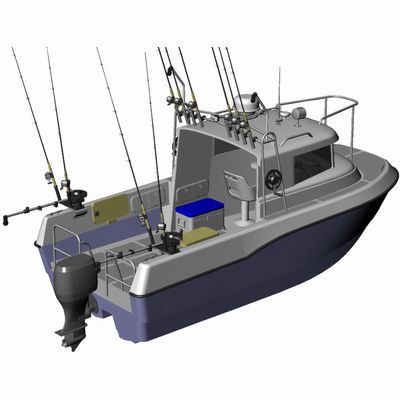 作业船专业船 - ST-5800 - Uniworkboats SIA - 双体船 / 舷外