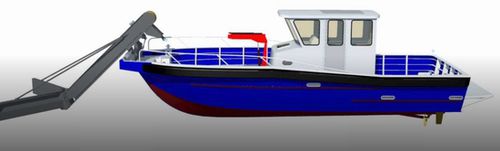 作业船专业船 - MARINER-1100 - Uniworkboats SIA - 舷内 / 柴油 / 铝制