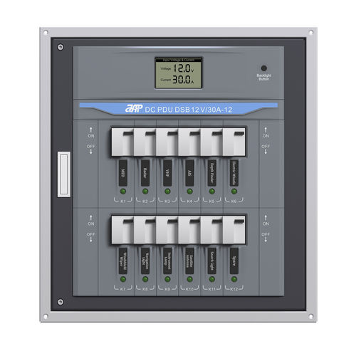 船用电源分配装置 - DC PDU DSB 12V/30A-12 Sub Motorized Panel - APM TECHNOLOGIES (Dongguan) Co., Ltd