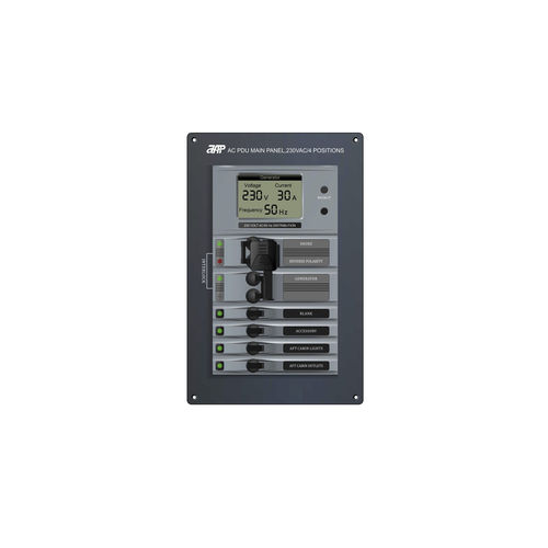 船用电源分配装置 - AC PDU Main Panel, 230VAC/4 Positions - APM TECHNOLOGIES (Dongguan) Co., Ltd