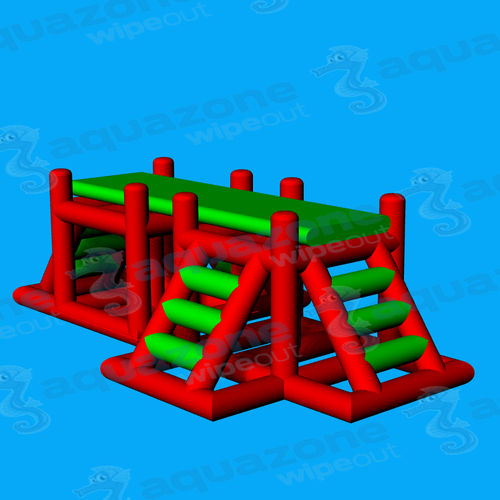 床垫水上玩具 - Zone de Combat  - AQUAZONE parc aquatique - 游乐场 / 平台 / 攀岩墙