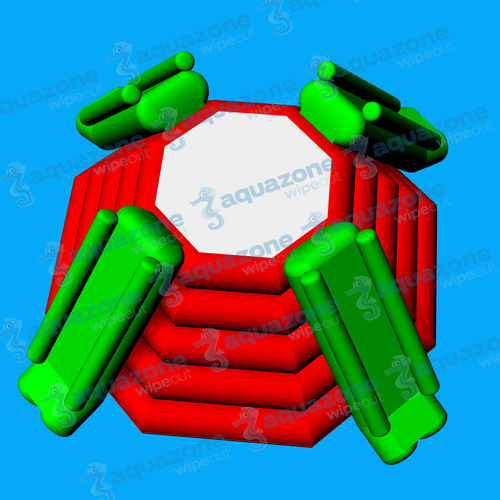 滑梯水上玩具 - AQUAZONE parc aquatique - 游乐场 / 平台 / 金字塔形