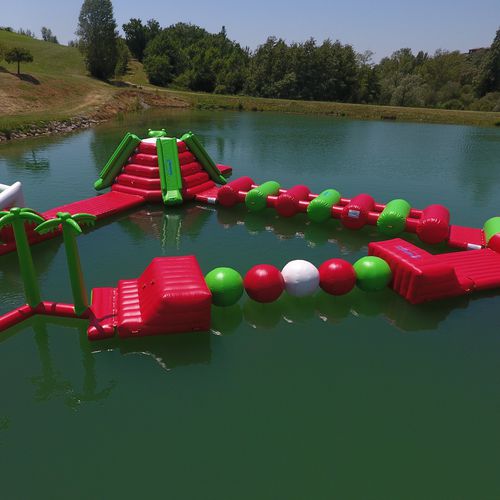 浮标水上玩具 - Wipeout Balls  - AQUAZONE parc aquatique - 平衡木 / 跑道 / 球