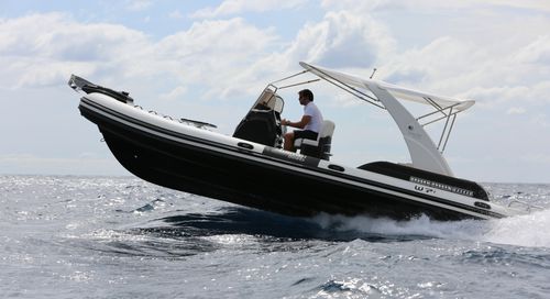 舷内充气艇 - W7i - Wimbi Boats Ltd - 半硬式 / 中央控制台 / 开放式