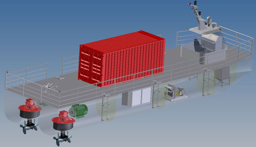 方位角推进器 - DTLMP - Thrustleader Marine Power System - 船舵 / 固定 / Voith