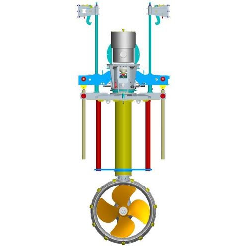 方位角推进器 - TLAT850RT - Thrustleader Marine Power System - 船舵 / 固定 / Voith