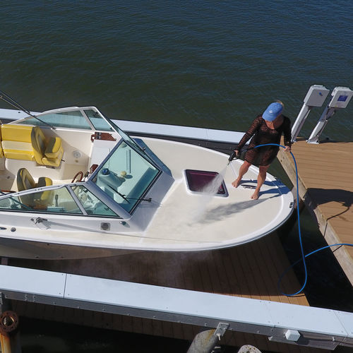 船用高压清洁机 - Way Kleen - No Profile Boat Lifts - 海水 / 甲板安装式 / 电动机
