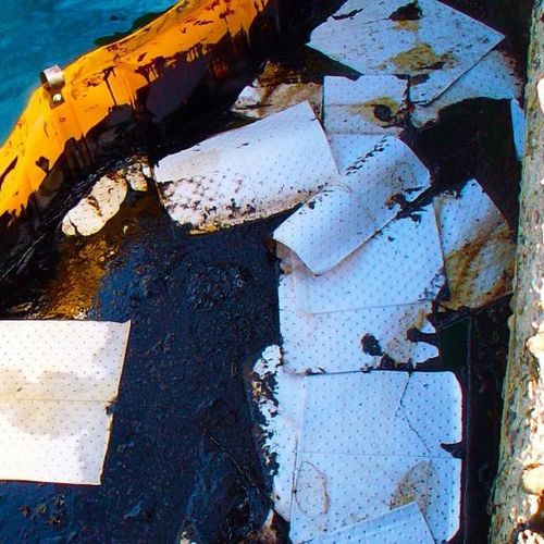 油吸收材料 - Scorpion - New Naval Ltd. - 滚筒 / 薄板 / 枕式