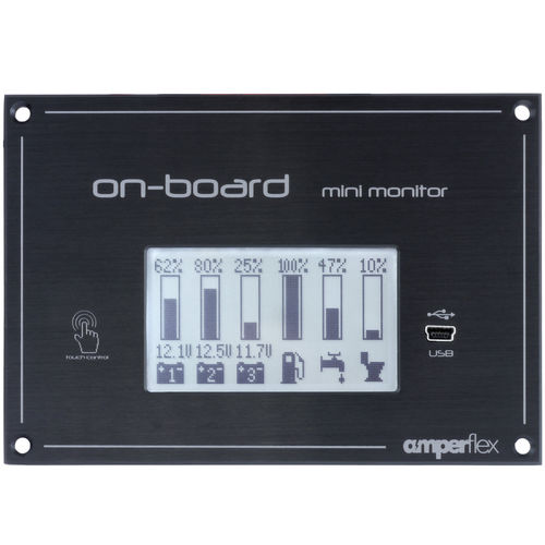 船用监控面板 - On-board Mini Monitor - amperflex - 用于游艇 / 电池 / 罐用