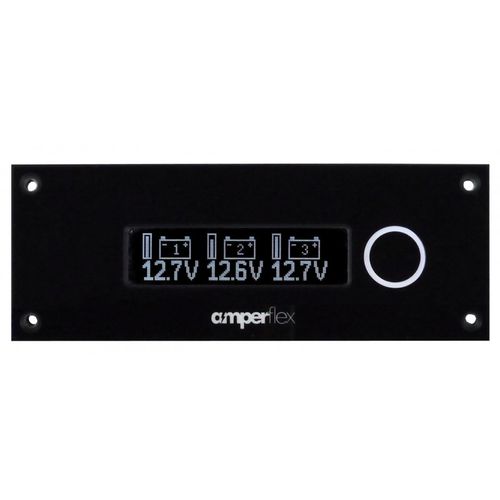 船用监控面板 - uMonitor - amperflex - 用于游艇 / 电池 / 罐用