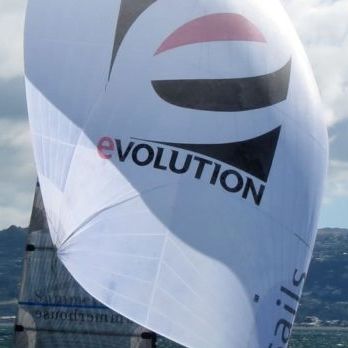 不对称大三角帆 - A series - Evolution Sails - 用于竞赛帆船 / 三径向切割