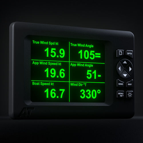 船用显示仪 - ATMFD series - A T Instruments Ltd - 风向标 / 速度 / 数字
