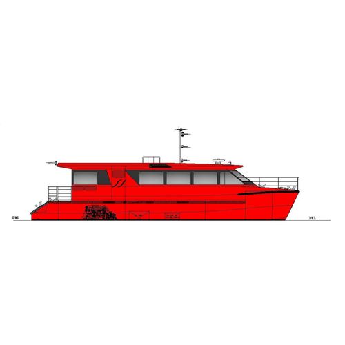 载人交通船专业船 -  15M  - Dundee Marine & Industrial Services Pte Ltd - 双体船