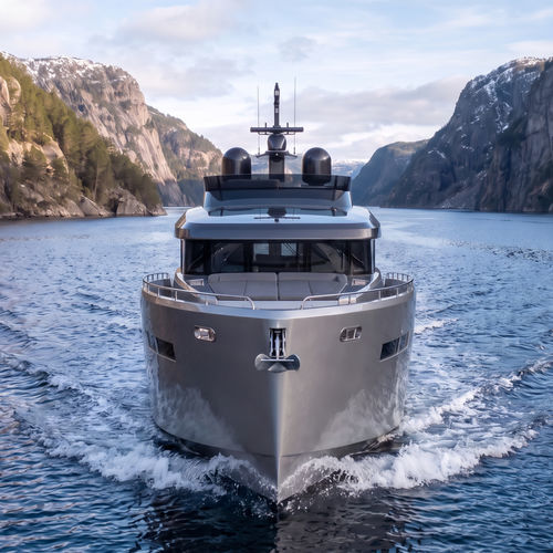 舷内快艇 - BY42S FLY - Brizo Yachts - 双引擎 / 飞桥 / 传统型