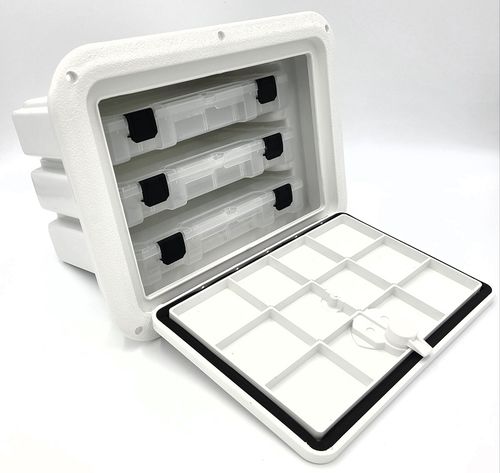 船用收纳箱 - DPTC1115 series - DPI Marine Inc. - 用于钓鱼 / 用于急救箱 / 嵌入式