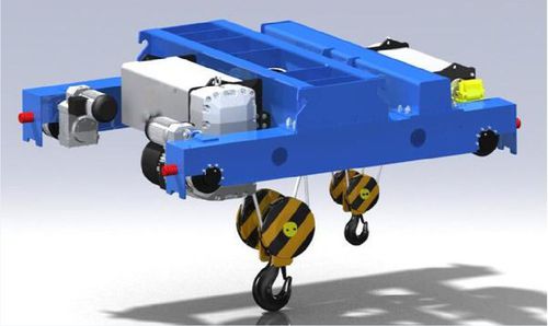 拉线电动葫芦 - Trolley - Henan Weihua Heavy Machinery Co., LTD - 电动 / 紧凑型 / 双轨