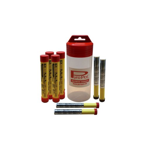 船用海岸遇险套件（手持式火炬/烟雾信号/信号弹） - 2-1308300 - PyroPol GmbH