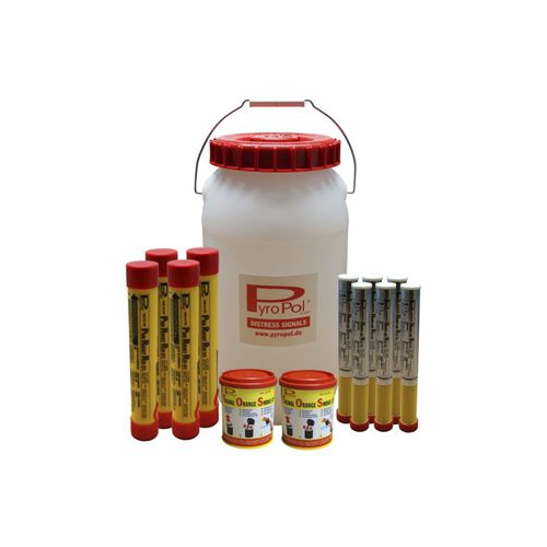 船用海岸遇险套件（手持式火炬/烟雾信号/信号弹） - 2-1308700 - PyroPol GmbH