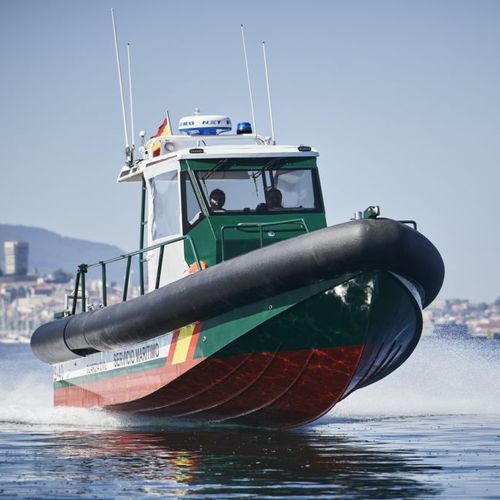巡逻艇专业船 - RAL 1100 - AISTER ALUMINIUM SHIPYARD - 舷外 / 铝制