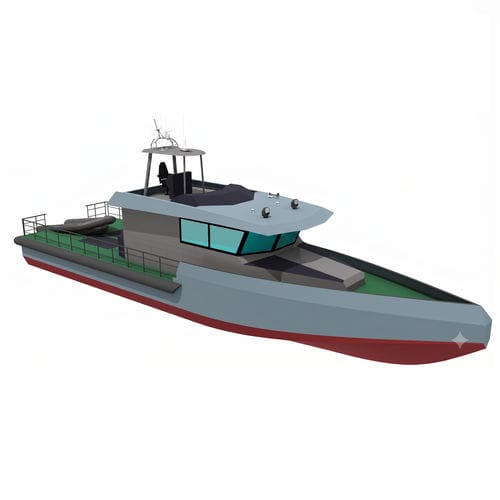 巡逻艇专业船 - 24 - AISTER ALUMINIUM SHIPYARD - 舷内 / 柴油
