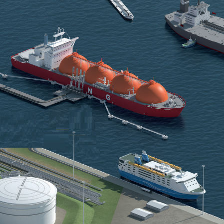 LNG接收站船岸连接系统 - iMSL - Mampaey Offshore Industries