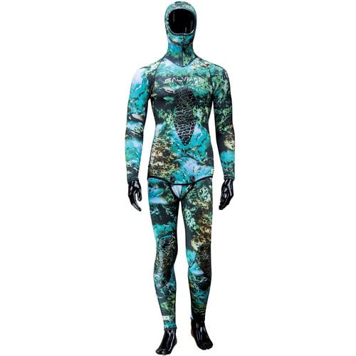 潜水射鱼潜水服 - SEA WALKER - SALVIMAR s.r.l. - 带头罩 / 两件式 / 3.5 mm