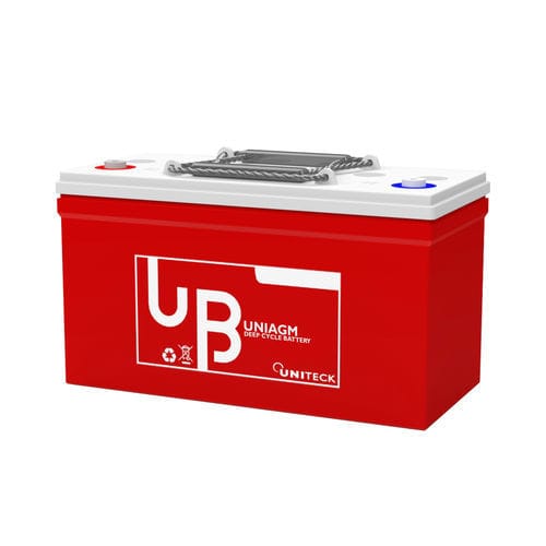 船用电池 - UNIAGM 80.12 - UNITECK - 12V / AGM / 防水