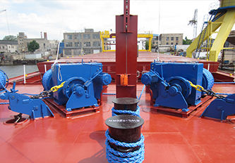 船舶绞车 - DMT MARINE EQUIPMENT SA - 起锚 / 系泊 / 电动机