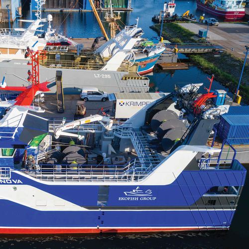 渔船用绞车 - DMT - DMT MARINE EQUIPMENT SA - 拖网 / 液压驱动 / 单鼓