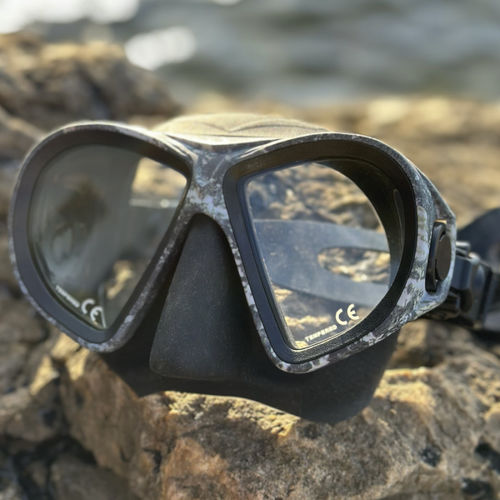 双镜片潜水面罩 - Horus camo noir - EPSEALON - 用于专业潜水