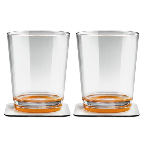 塑料玻璃杯 - maglassX GmbH - 橙色 / 带有磁铁