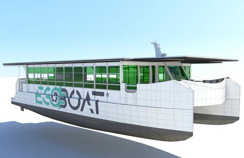 客船专业船 - ECOCAT - METALTEC NAVAL - 双体船 / 电动 / 铝制