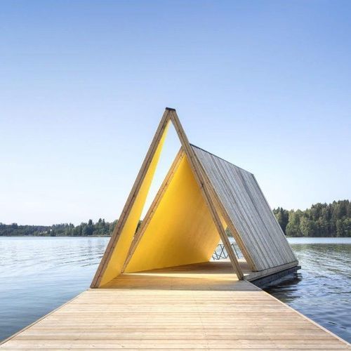 浮桥建筑 - Lightweight Foundation - BLUET FLOATING SOLUTIONS